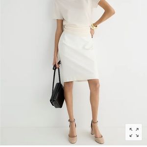 JCrew No 2 pencil skirt bi-stretch cotton